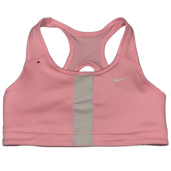 Nike Swoosh Big Kids' Tie-Dye Reversible Printed Sports Bra - Pink - Large** - Picture 4 of 6